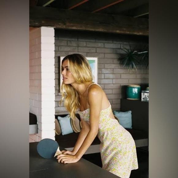 With Jean Mini Floral Dress - Picture 2 of 10